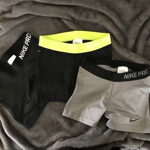 Nike Pro Drifit shorts